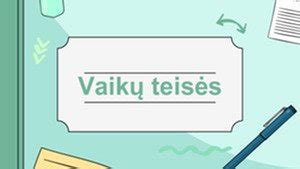 Schema apie tėvų pareigas ir teises