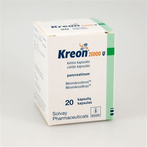 Kreon kapsulės ir minimisferos
