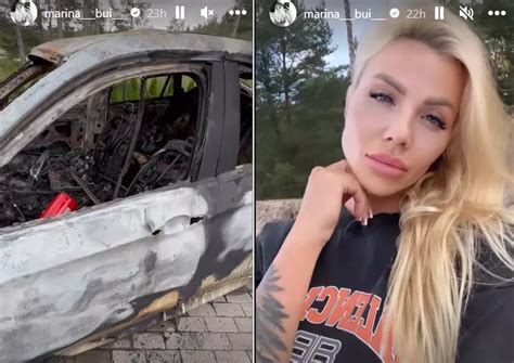 Marina Bui automobilio sudeginimo pasekmės