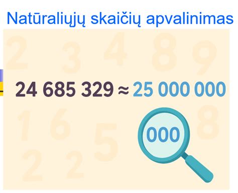 Simbolinis paveikslas, vaizduojantis skirtingų numerologinių skaičių reikšmes