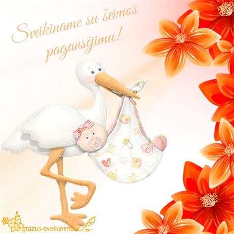 sveikinimas naujagimiui