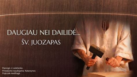 Šv. Juozapas, dailidė