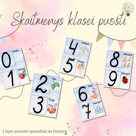 Skaitmenų sumavimo schematinė iliustracija