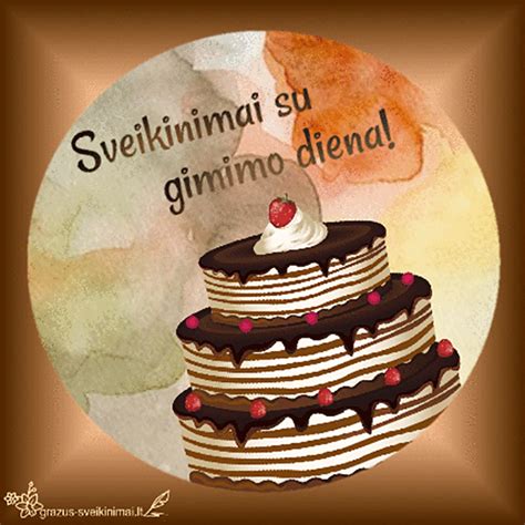 Šeimos šventė su gimtadienio atviruku