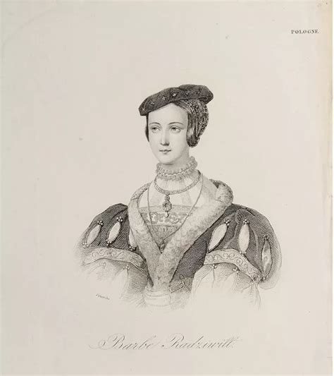 Barbora Radvilaitė portretas