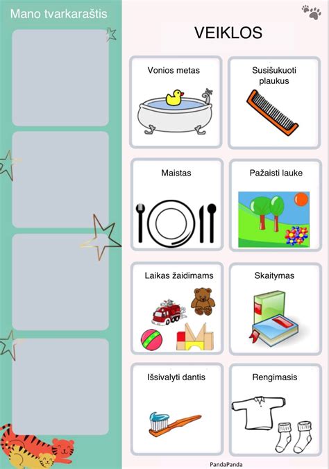 Vaiko rankų judesiai, rodantys pasikartojantį elgesį