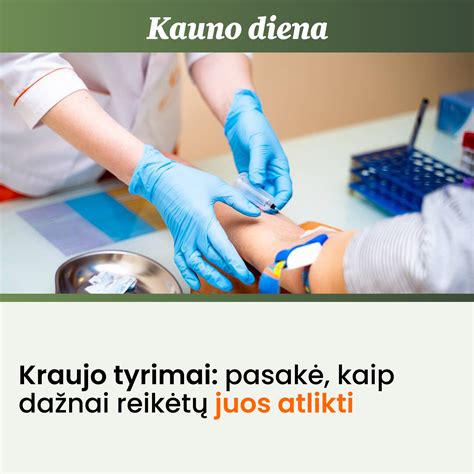 laboratorija atliekanti kraujo tyrimus