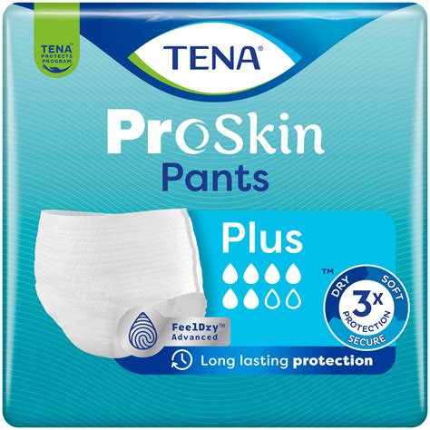 Schema, kaip veikia TENA Pants Plus