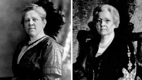 Istorinė nuotrauka arba iliustracija, vaizduojanti seseris Patty ir Mildred Hill