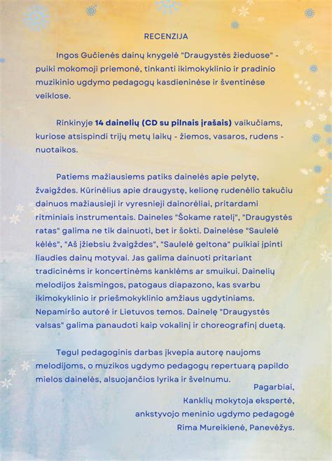 vaikiškų dainelių knyga