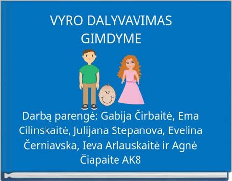 Tėvai, dalyvaujantys gimdyme