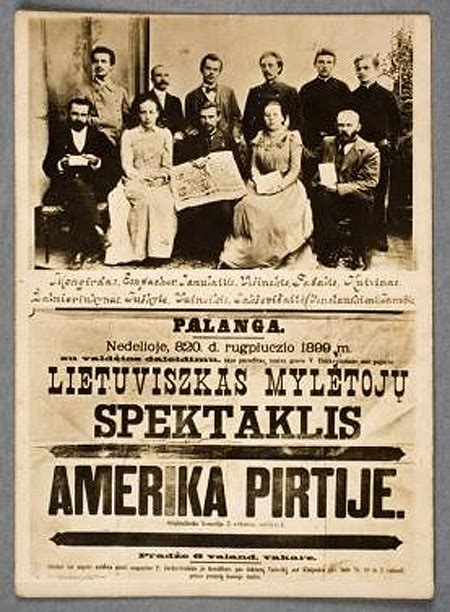 Spektaklio „Vėlinės“ afiša
