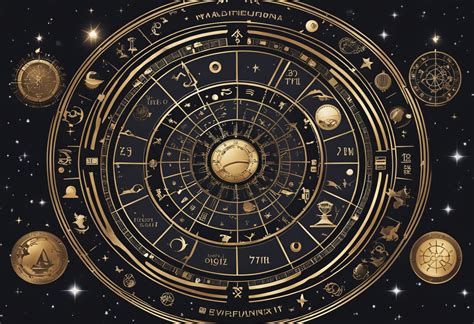 Zodiako ženklų ir astrologinių namų schema