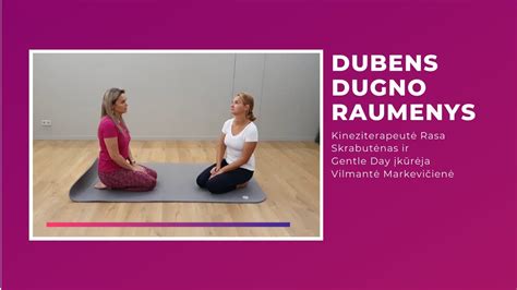 Dubens dugno raumenų svarba