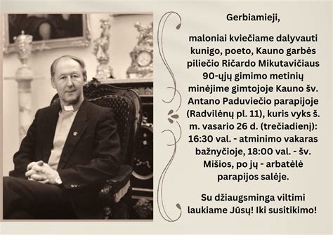 Kunigo Ričardo Mikutavičiaus portretas