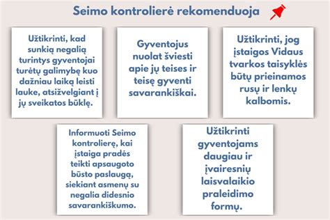 Schema, iliustruojanti žmogaus teisių apsaugos mechanizmus globos namuose