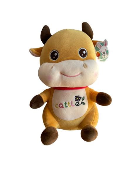 Minkštas pliušinis žaislas karvytė