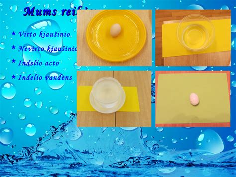 iliustracija, kaip atlikti plūdrumo testą su kiaušiniu