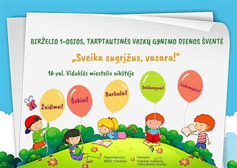 vaikų šventė birželio 1