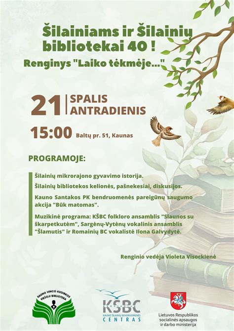 Bibliotekos bendruomenės renginys