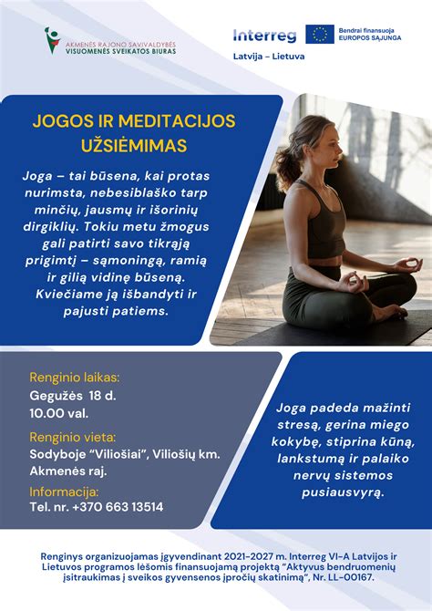 Jogos pozos ir meditacija gamtoje