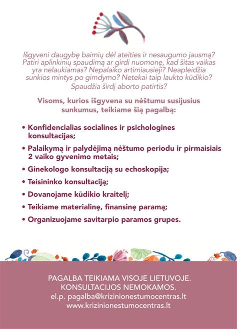 Psichologinė pagalba nėštumo metu
