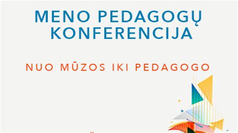 Pedagogų konferencija