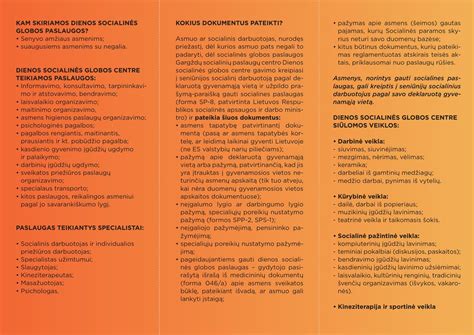 Schema, kaip gauti dienos socialinės globos paslaugas