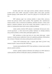 Schema: Individualaus vaiko globos plano sudarymas