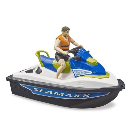 Vandens motociklas su figūrėle