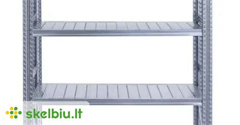 Įvairių tipų metalinės lentynos garažui