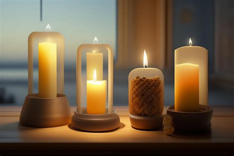 Degančios žvakės languose