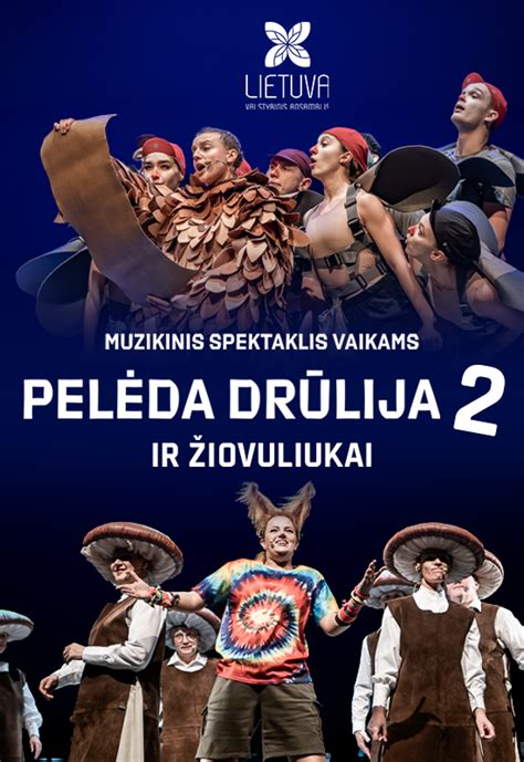 vaikų muzikinio spektaklio iliustracija