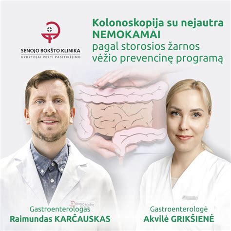Storosios žarnos vėžio prevencijos svarba