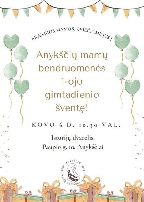 Mamų gimtadienio šventė