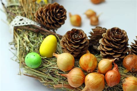 Pavasarinės dekoracijos darželyje