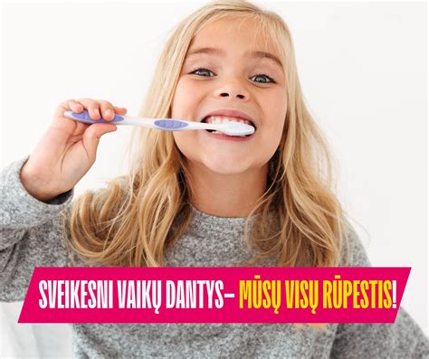 Statistika apie vaikų dantų sveikatą Lietuvoje