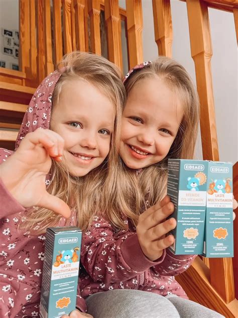 Vaikai, vartojantys vitaminus