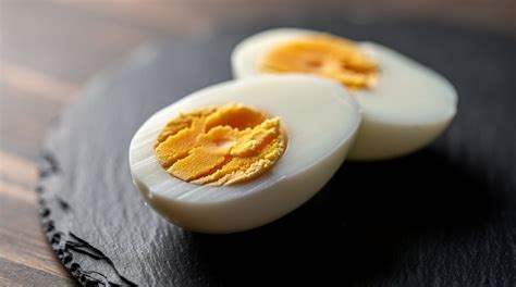 Nuotrauka: Šviežio kiaušinio trynys ir baltymas ant lėkštės