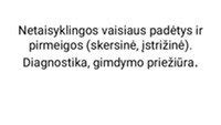 Išorinis vaisiaus apgręžimas (IVA) procedūra