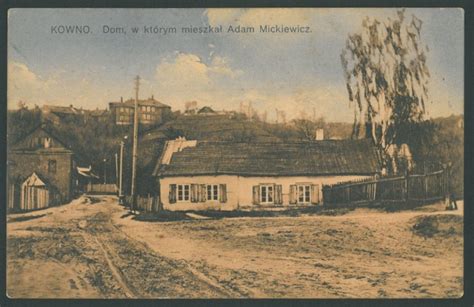 Adomo Mickevičiaus vaikystės namas Naugarduke