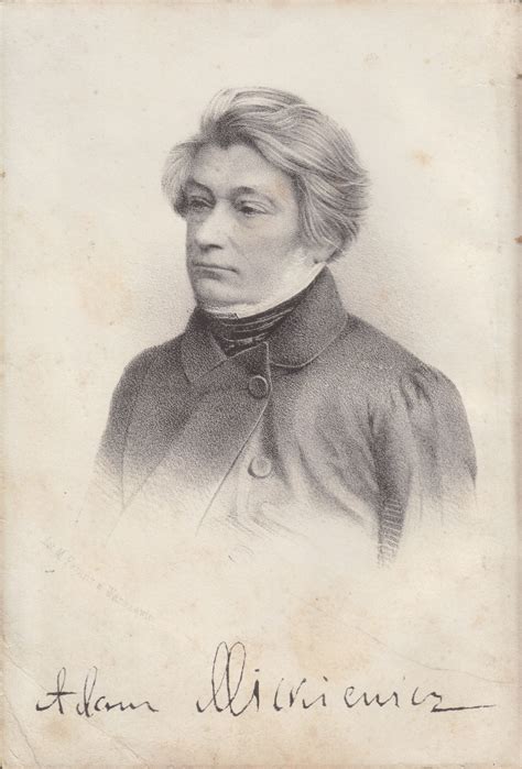 Adomas Mickevičius portretas