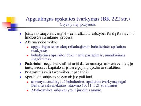 Schema, iliustruojanti BK straipsnius ir bausmes