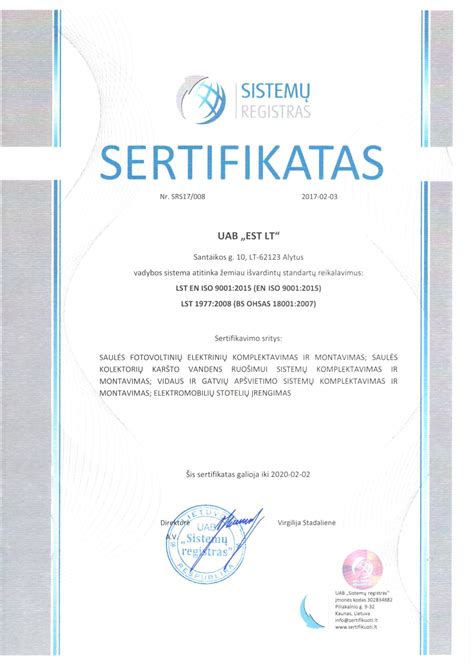 Sertifikatas apie gimimą