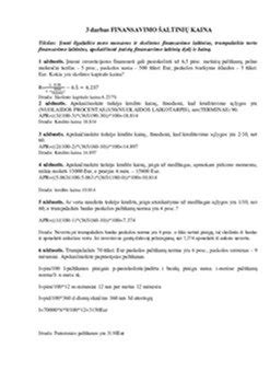 Finansavimo šaltinių diagrama