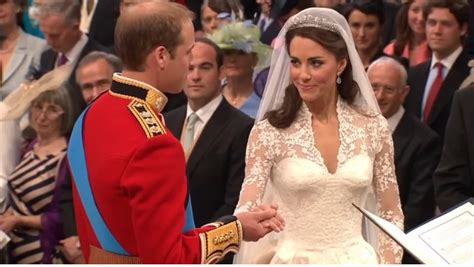 Princas Williamas ir Kate Middleton per vestuves