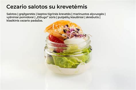 Įvairūs Cezario salotų variantai