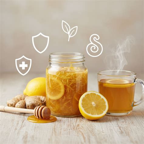 Citrina, imbieras ir medus