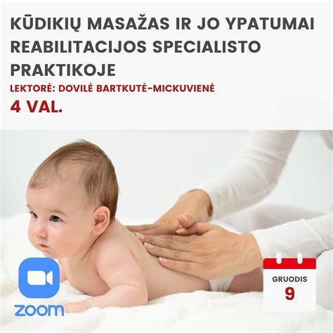 Kūdikio masažas ir jo nauda
