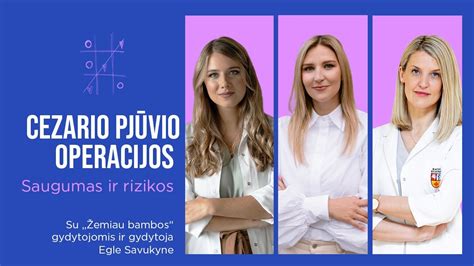 Cezario pjūvio operacijos schema
